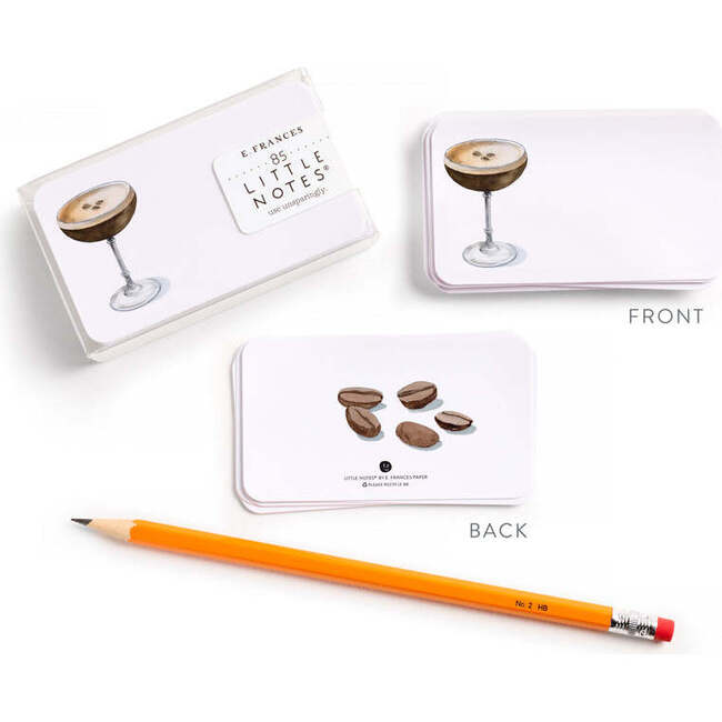 Set of 85 Little Notes®, Espresso Martini