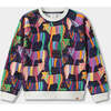 Rainbow Cows Sweatshirt, Multi - Sweatshirts - 1 - thumbnail