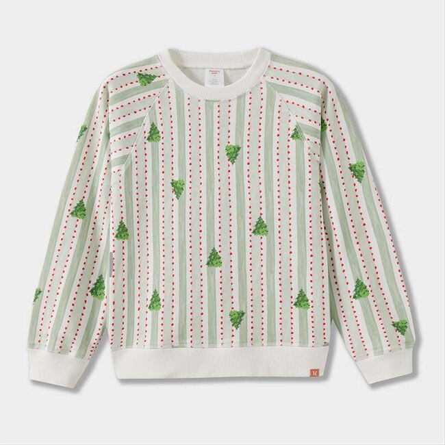 Merry Pines Sweatshirt, Green