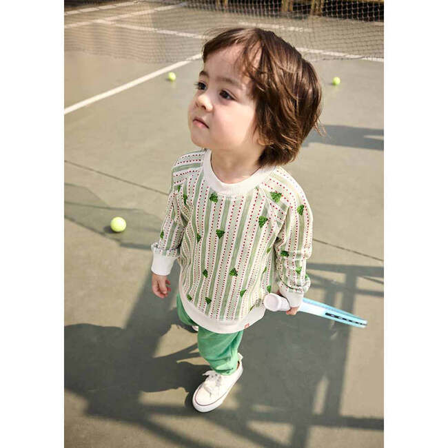 Merry Pines Sweatshirt, Green - Sweatshirts - 3