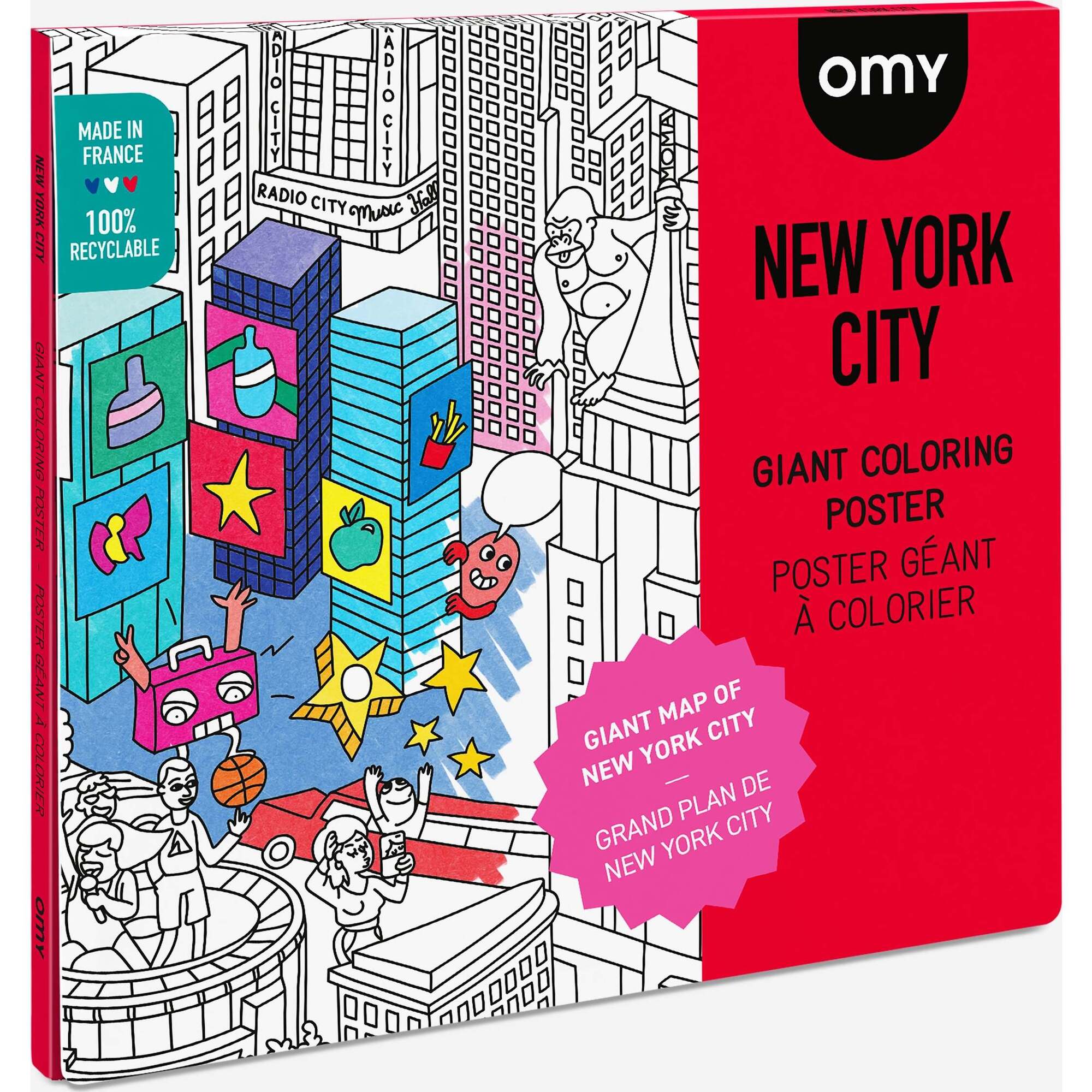 New York City Giant Poster