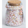 Pastel Pink Merry Christmas Gingerbread Charm DIY Bead Jar - Craft Kits - 1 - thumbnail
