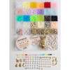 Over 3000-Piece Rainbow Bead Kit with Letters, Charms, and Stretch Cord - Craft Kits - 1 - thumbnail