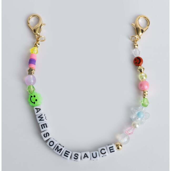 Awesomesauce 10" Beaded Bag Chain with Clips