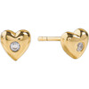 Twinkle Heart Studs - Mini - Earrings - 1 - thumbnail