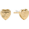 Soho Heart Studs - Earrings - 1 - thumbnail
