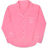 Tennis Sleep Repeat Long Pajama Set, Pink - Pajamas - 3