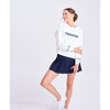 Play All Sweatshirt Tennis, White/Navy - Sweatshirts - 4