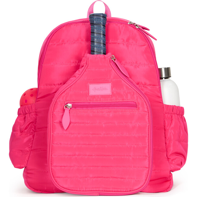 Pickleball Time Backpack, Hot Pink