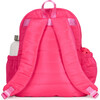 Pickleball Time Backpack, Hot Pink - Backpacks - 3 - thumbnail