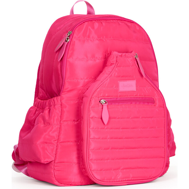 Pickleball Time Backpack, Hot Pink - Backpacks - 6