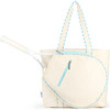 Nantucket Tennis Tote, Light Blue - Bags - 1 - thumbnail