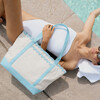 Court to Coast Tote, Light Blue - Bags - 4 - thumbnail