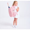 Little Love Tennis Backpack, Strawberry Puffer - Backpacks - 4 - thumbnail