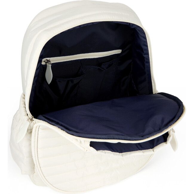 Game On Tennis Backpack, Winter White Puffer - Backpacks - 4