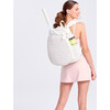 Game On Tennis Backpack, Winter White Puffer - Backpacks - 5 - thumbnail