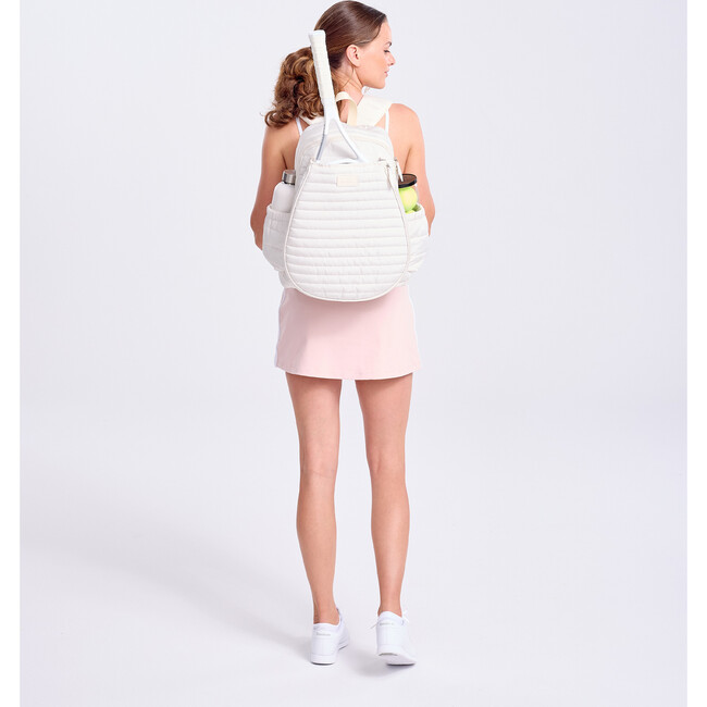 Game On Tennis Backpack, Winter White Puffer - Backpacks - 6