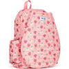 Little Love Tennis Backpack, Strawberry Puffer - Backpacks - 6 - thumbnail
