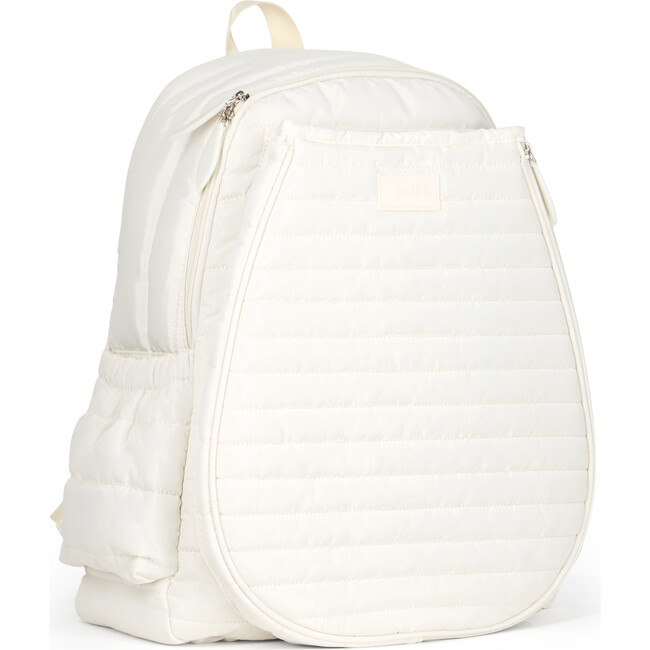 Game On Tennis Backpack, Winter White Puffer - Backpacks - 7