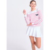 Club Sport Sweater, Pink Paddle Stripes - Sweaters - 3 - thumbnail