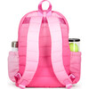 Big Love Tennis Backpack, Hot Pink Ombre Puffer - Backpacks - 5 - thumbnail