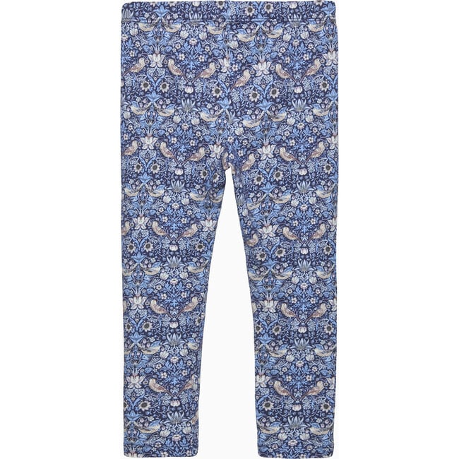 Strawberry Thief Leggings, Blue Strawberry Thief