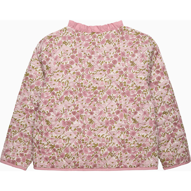 Poppy & Daisy Quilted Jacket, Pink Poppy &  Daisy