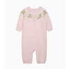 Dasher Fairisle All In One, Pale Pink - Onesies - 2