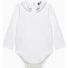Car & Aeroplane Monty Body Ls, White - Onesies - 1 - thumbnail