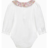 Claire Aude Willow Bodysuit, White Claire Aude - Onesies - 2 - thumbnail