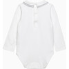 Car & Aeroplane Monty Body Ls, White - Onesies - 2 - thumbnail