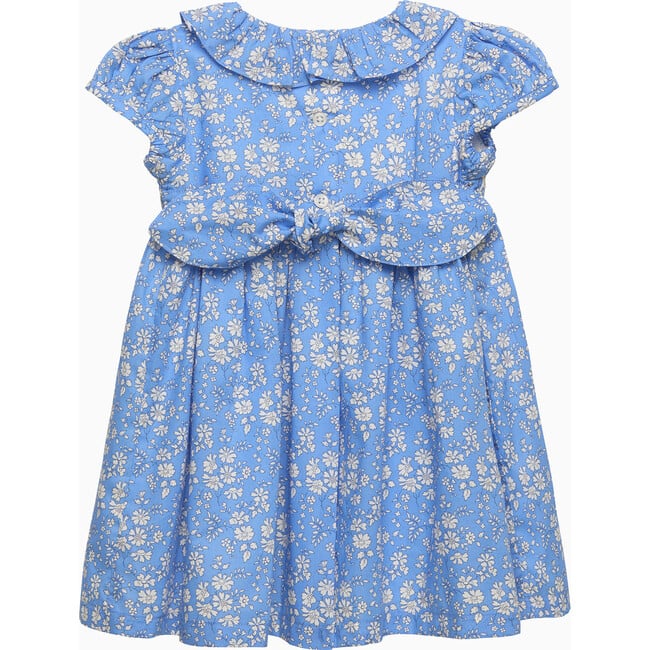 Baby Capel Smocked Party Dress, Blue Capel