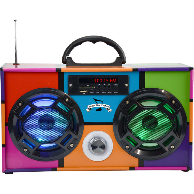 Bluetooth Mini Boom Box, Retro