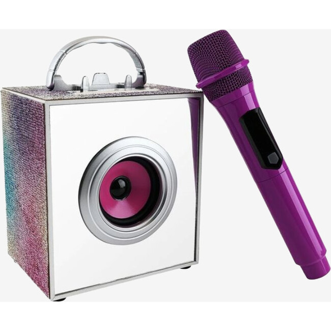 Pop Star Karaoke Infinity Light Speaker & Microphone