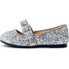 Mia Flats, Silver Glitter - Flats - 1 - thumbnail