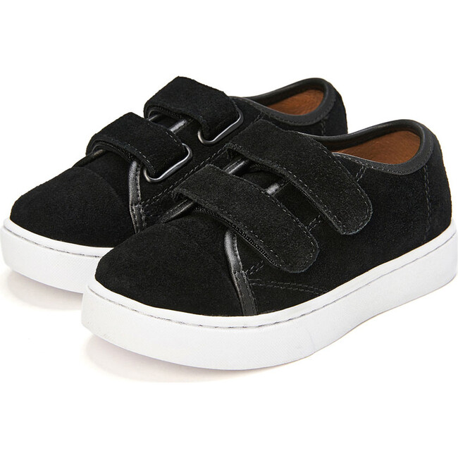 Robby 3.0 Flat Sole Double Strap Sneakers, Black