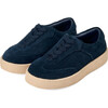 Cory Archival Suede Rubber Sole Sneakers, Navy - Sneakers - 2