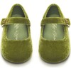 Eva Velvet Mary Jane, Green - Mary Janes - 3