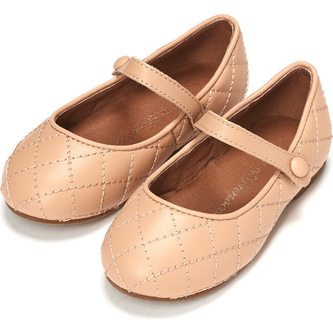 Coco Mary Janes, Beige