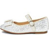 Ellen Mary Janes, White Glitter - Mary Janes - 1 - thumbnail