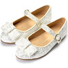 Ellen Mary Janes, White Glitter - Mary Janes - 2 - thumbnail