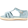 Patricia 2.0 Suede Slim Strap Platform Sandals, Blue - Sandals - 1 - thumbnail