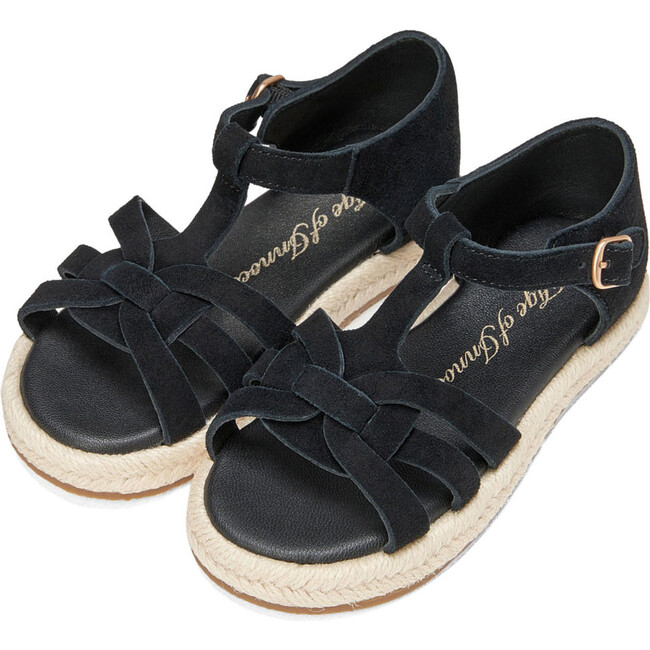 Patricia 2.0 Suede Slim Strap Platform Sandals, Black - Sandals - 2