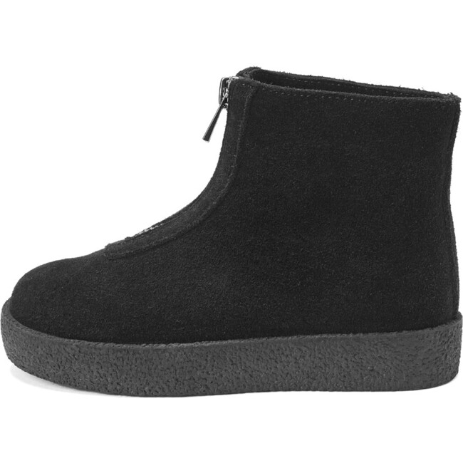 Leah Suede Boots, Black