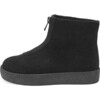 Leah Suede Boots, Black - Boots - 1 - thumbnail