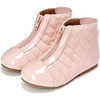 Natalie Patent Leather Boot, Pink - Boots - 2 - thumbnail