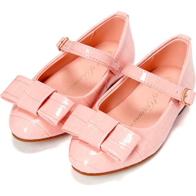 Ellen Croco Mary Janes, Pink