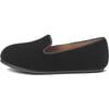 Milo Velvet, Black - Loafers - 2 - thumbnail