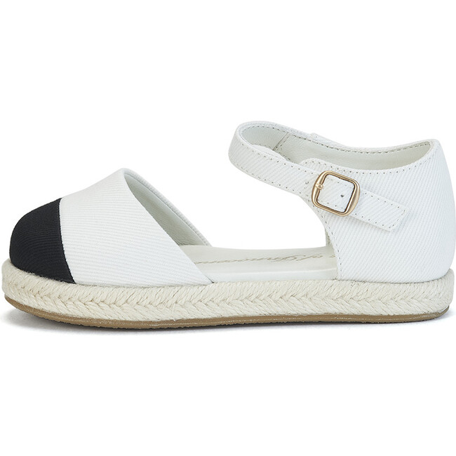 Marissa Espadrilles, White & Black