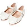 Ellen Mary Janes, White - Mary Janes - 2 - thumbnail